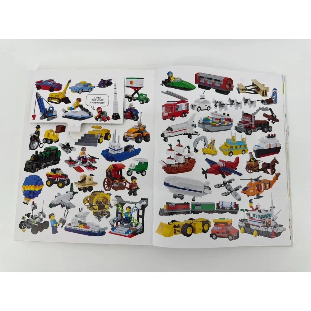 Lego Amazing Vehicles Book w/ Pcs Build Set DK Steam 2020
